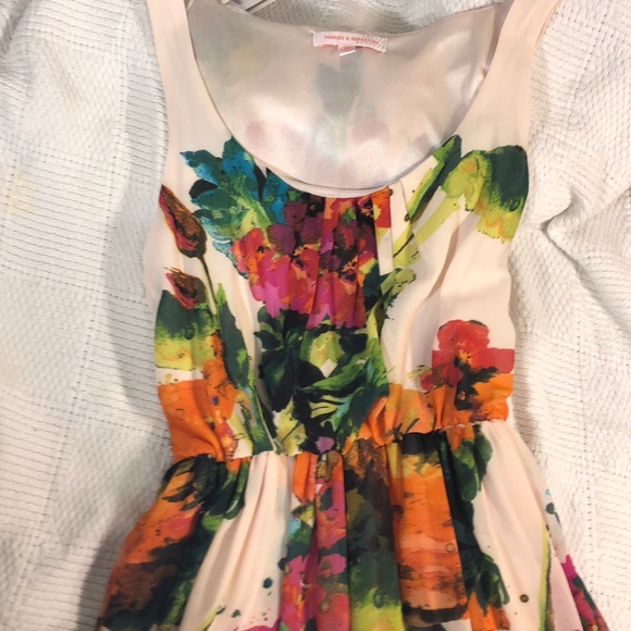 Margo & Sebastian flowery dress - Picture 2 of 4